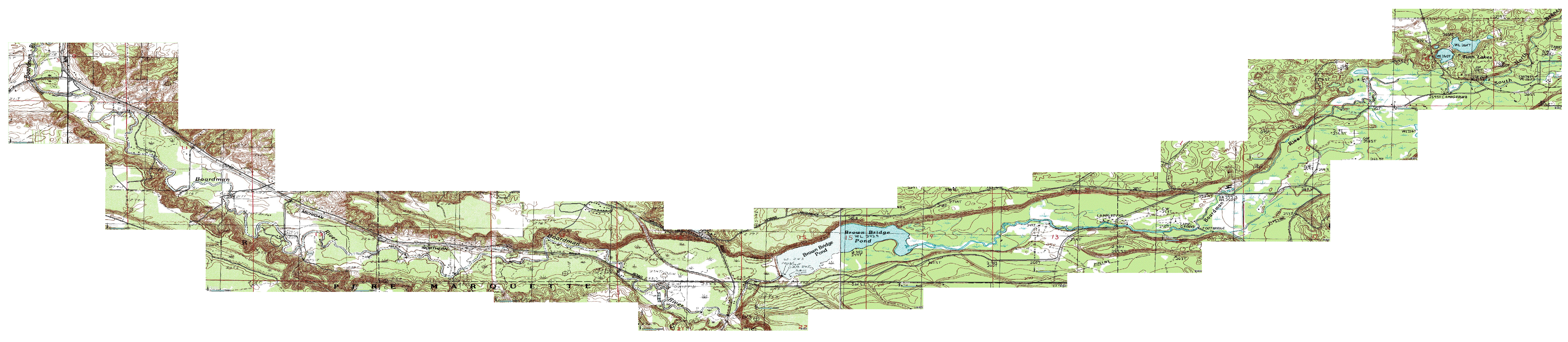 Boardman River Topography